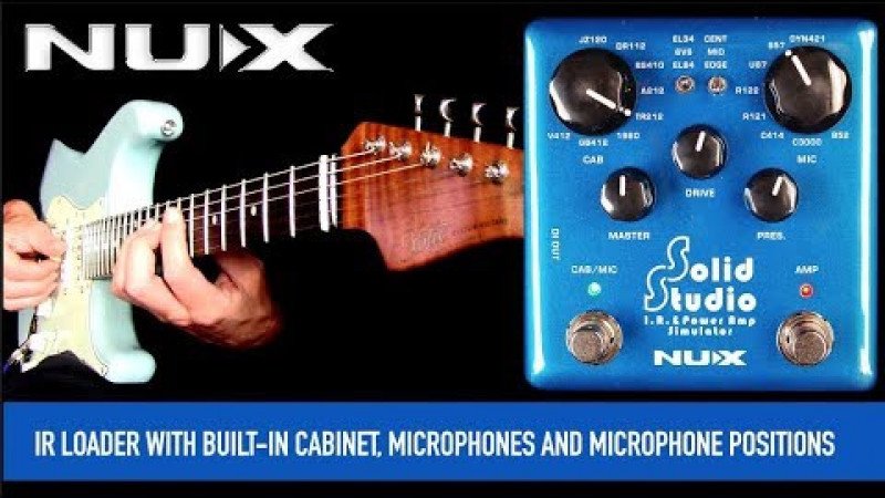 NuX Solid Studio IR & Power Amp Simulator