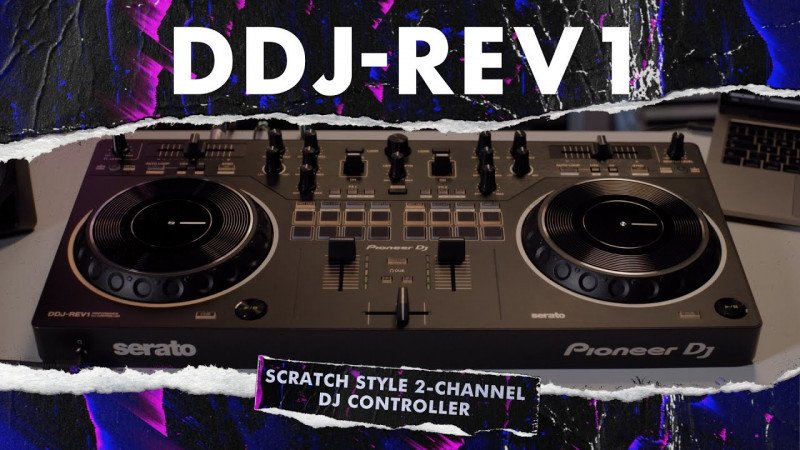 DDJ-REV1: Official walkthrough Pioneer DJ Scratch style 2-channel DJ controller