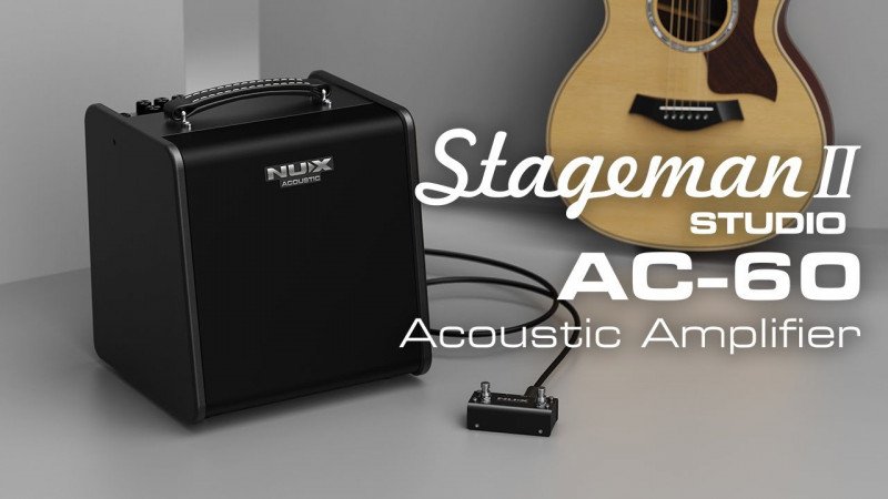 BRAND NEW | NUX &quot;Stageman II STUDIO&quot; AC-60 Acoustic Guitar Amplifier